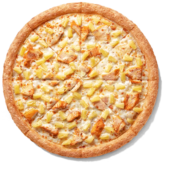 Барбекю — пицца с курицей и беконом во вкусе барбекю